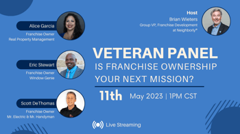 Veteran Panel: Is Franchise Ownership Your Next Mission?